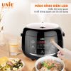 Nồi Cơm Cao Tần, Nồi Cơm Điện Tử Thông Minh Đa Năng UNIE UEC1571B Tiêu Chuẩn Đức, Gồm 16 Chương Trình Nấu Dung Tích 1.5 Lít, Dùng Cho Gia Đình 4-5 Người Công Suất 600 W - Hàng Chính Hãng