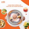 Nồi Chưng Yến, Nồi Nấu Cháo Chậm UNIE USC10W Sử Dụng Tiếng Việt Có Thể Kho Cá Thịt, Tiềm Thuốc Bắc Dung Tích 1 Lít Công Suất 300 W - Hàng Chính Hãng